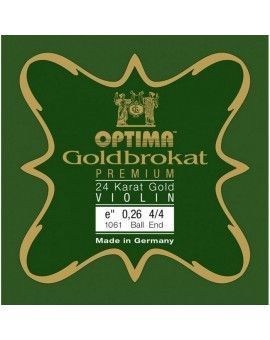 Corda Violí Optima Premium 24K Gold 1061 MI Bola 0.26