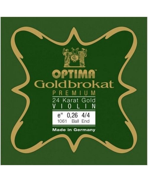 Corda Violí Optima Premium 24K Gold 1061 MI Bola 0.26