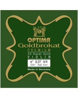 Cuerda Violín Optima Premium 24K Gold 1061 MI Bola 0.27