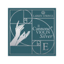 "Cuerda violín Larsen Il Cannone Silver 1ª Mi acero Bola-Lazo 4/4 Medium"