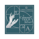 "Cuerda violín Larsen Il Cannone Silver 2ª La aluminio 4/4 Medium"