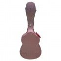 Estuche Guitarra ABS Rapsody Armonia Rojo 3D Rugoso