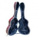 Estuche Guitarra ABS Rapsody Armonia Rojo 3D Rugós