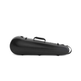 Estuche violín Artist Dynamic policarbonato forma 4/4 Brushed aluminum Aluminio cepillado