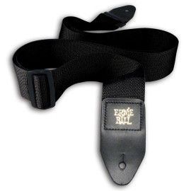 CORREA GUIT/ BAJO POLYPRO - NEGRA