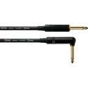 Cable de instrumento jack-jack Recto/Acodado de 3m