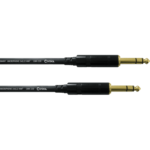 Cable de audio jack estéreo de 1,5 m