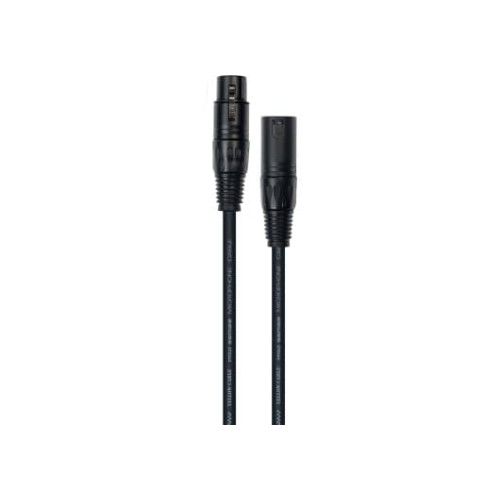 Cable de 1 metro de longitud. XLR macho a XLR hembra.