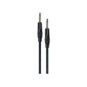 Cable de instrumento de 6 metros de largo. 2 jacks rectos. Conectores Tipo Neutrik