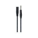 Cable de 5 metros de longitud. Jack mono macho a XLR macho