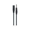 Cable de 5 metros de longitud. Jack mono macho a XLR macho