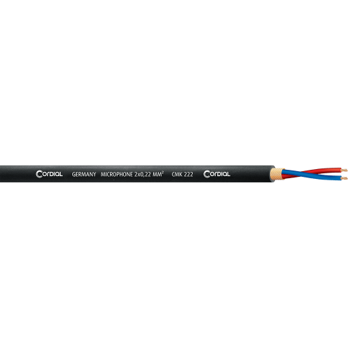 Bobina cable de micrófono 100 m