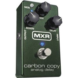 PEDAL MXR® FX DELAY ANALÓGICO CARBON