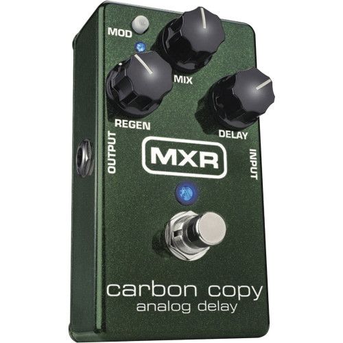 PEDAL MXR® FX DELAY ANALÓGICO CARBON