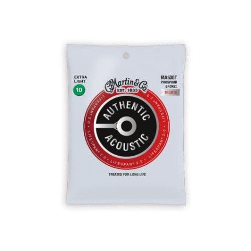 JUEGO ACÚSTICA AUTHENTIC Lifespan®2.0 PHOSPHOR BRONZE 92/8 EXTRA LIGHT 10-47