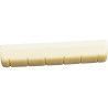 Cejuela de plástico para guitarra clásica. 2-7/32"x - 11/32"x1/4 ? Efecto marfil