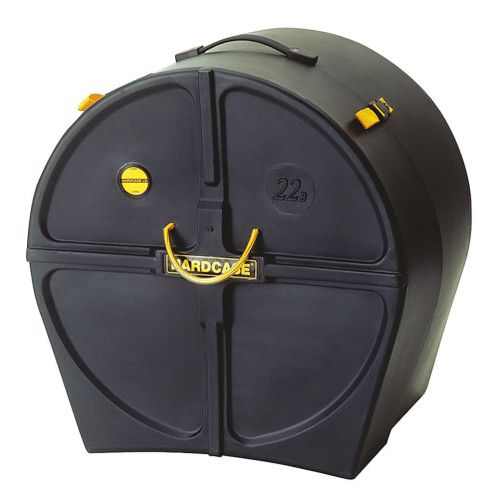 ESTUCHE HARDCASE BOMBO 22" (CON RUEDAS)
