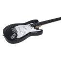Guitarra eléctrica Eko Starter ST100 tipo Strat - Negra