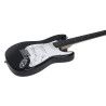 Guitarra eléctrica Eko Starter ST100 tipo Strat - Negra