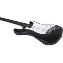 Guitarra eléctrica Eko Starter ST100 tipo Strat - Negra