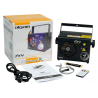 4-in-1 LED Gobo Wheel Projector, Magic Ball, Strobe, RG Laser