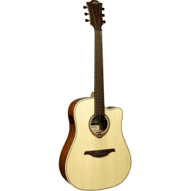 GUITARRA ACÚSTICA LÂG DREADNOUGHT CUTAWAY TRAMOANTANE 70 A/E