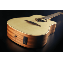 GUITARRA ACÚSTICA LÂG DREADNOUGHT CUTAWAY TRAMOANTANE 70 A/E