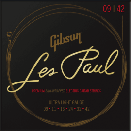 JUEGO ELÉCTRICA NICKEL LES PAUL PREMIUM ULTRA LIGHT 9-42