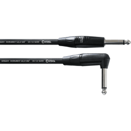Cable de guitarra jack recto/acodado 3 m