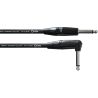 Cable de guitarra jack recto/acodado 3 m