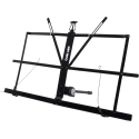 SOPORTE ATRIL PLEGABLE PARA MESA - METAL NEGRO - 41x23cm