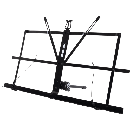 SOPORTE ATRIL PLEGABLE PARA MESA - METAL NEGRO - 41x23cm