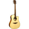 GUITARRA ACÚSTICA LÂG DREADNOUGHT CUTAWAY A/E TRAMONTANE 88 - NATURAL