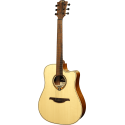 GUITARRA ACÚSTICA LÂG DREADNOUGHT CUTAWAY A/E TRAMONTANE 88 - NATURAL