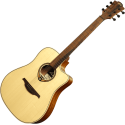 GUITARRA ACÚSTICA LÂG DREADNOUGHT CUTAWAY A/E TRAMONTANE 88 - NATURAL