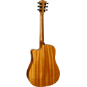 GUITARRA ACÚSTICA LÂG DREADNOUGHT CUTAWAY A/E TRAMONTANE 88 - NATURAL