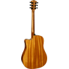 GUITARRA ACÚSTICA LÂG DREADNOUGHT CUTAWAY A/E TRAMONTANE 88 - NATURAL