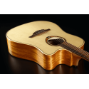 GUITARRA ACÚSTICA LÂG DREADNOUGHT CUTAWAY A/E TRAMONTANE 88 - NATURAL