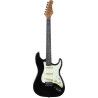 Guitarra eléctrica Eko Starter ST300 tipo Strat - Negra
