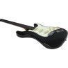Guitarra eléctrica Eko Starter ST300 tipo Strat - Negra