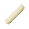 Cejuela de plástico para Stratocaster. /1-11 - 16"x3/16"x1/8" ? Efecto marfil/hueso