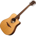 GUITARRA ACÚSTICA LÂG DREADNOUGHT CUTAWAY TRAMONTANE 170 A/E - NATURAL