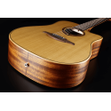 GUITARRA ACÚSTICA LÂG DREADNOUGHT CUTAWAY TRAMONTANE 170 A/E - NATURAL