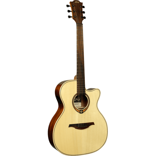 GUITARRA ACÚSTICA LÂG AUDITORIUM CUTAWAY A/E TRAMONTANE 88