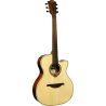 GUITARRA ACÚSTICA LÂG AUDITORIUM CUTAWAY A/E TRAMONTANE 88