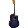 GUITARRA ACÚSTICA LAG DREADNOUGHT A/E CUTAWAY - EDICIÓN LIMITADA BLUE BURST