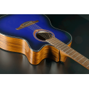 GUITARRA ACÚSTICA LAG DREADNOUGHT A/E CUTAWAY - EDICIÓN LIMITADA BLUE BURST
