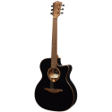 GUITARRA ACÚSTICA LÂG AUDITORIUM CUTAWAY TRAMONTANE 118 A/E - NEGRA