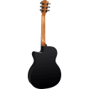 GUITARRA ACÚSTICA LÂG AUDITORIUM CUTAWAY TRAMONTANE 118 A/E - NEGRA