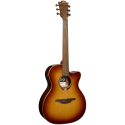 GUITARRA ACÚSTICA LÂG AUDITORIUM CUTAWAY TRAMONTANE 118 A/E - BROWN SHADOW